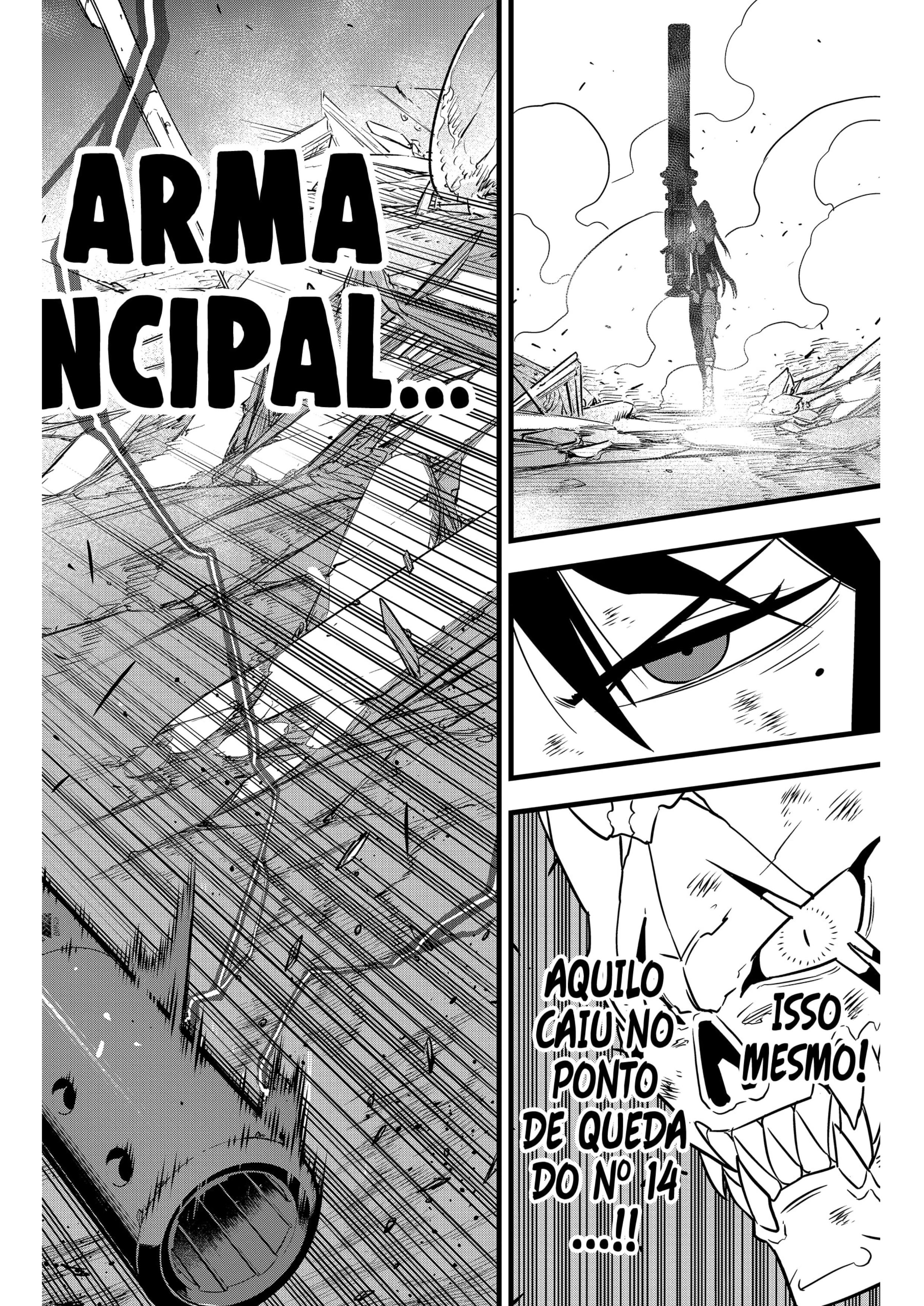 Read Kaiju No.8 PT-BR Manga Online