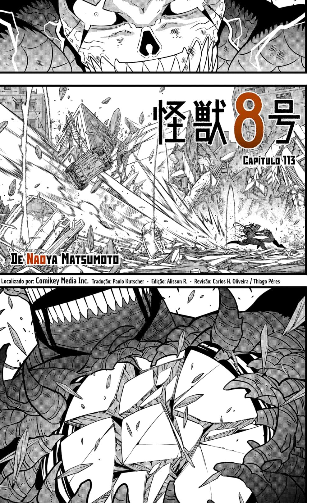 Read Kaiju No.8 PT-BR Manga Online