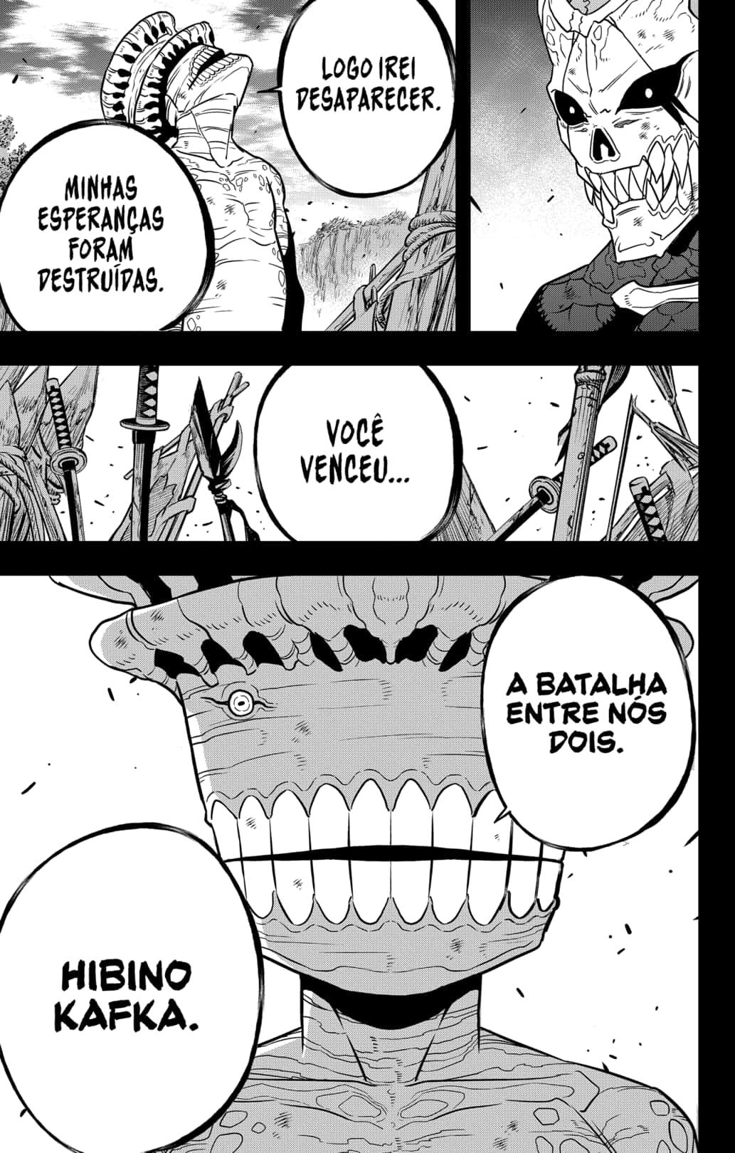 Read Kaiju No.8 PT-BR Manga Online