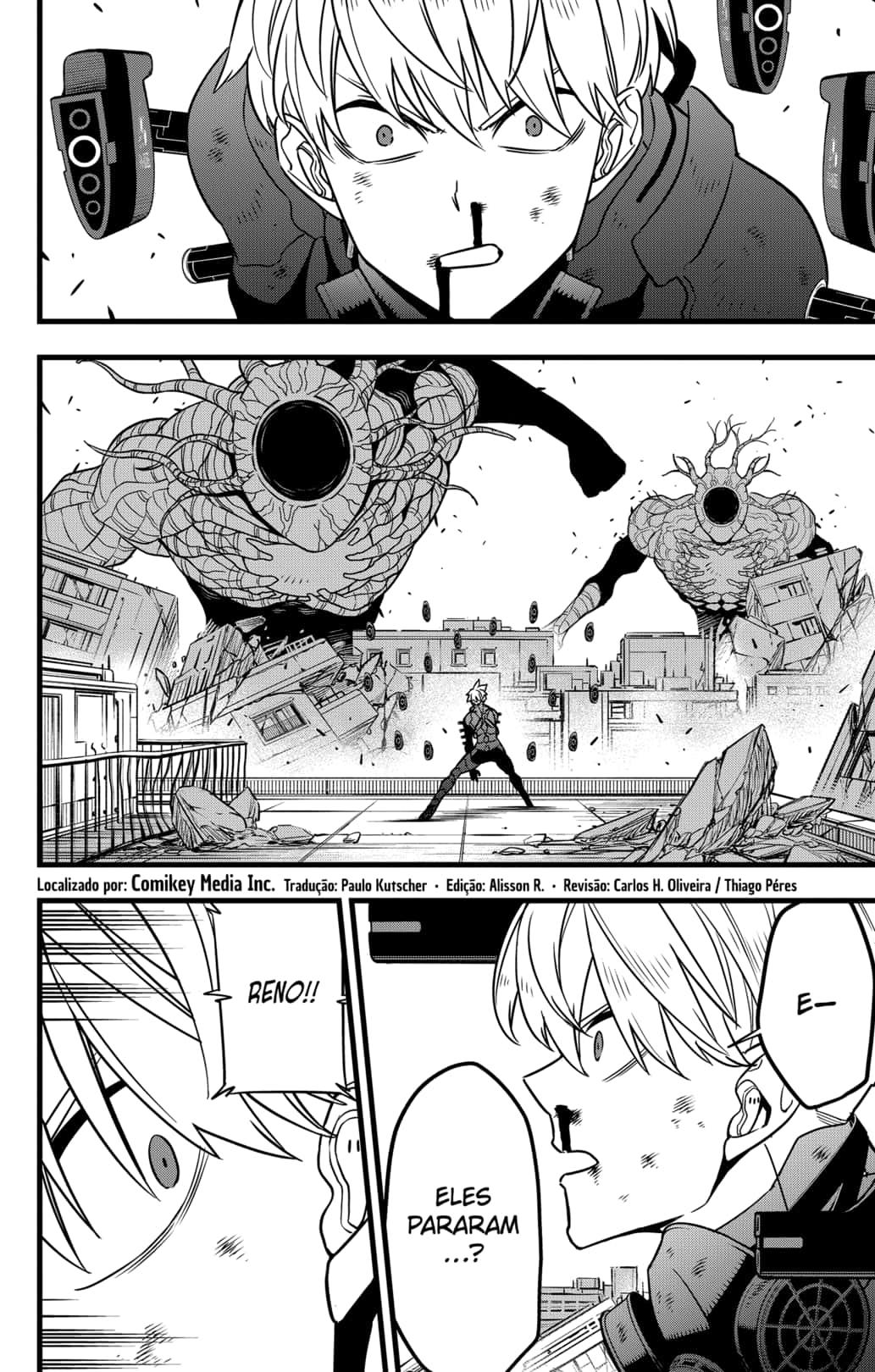 Read Kaiju No.8 PT-BR Manga Online