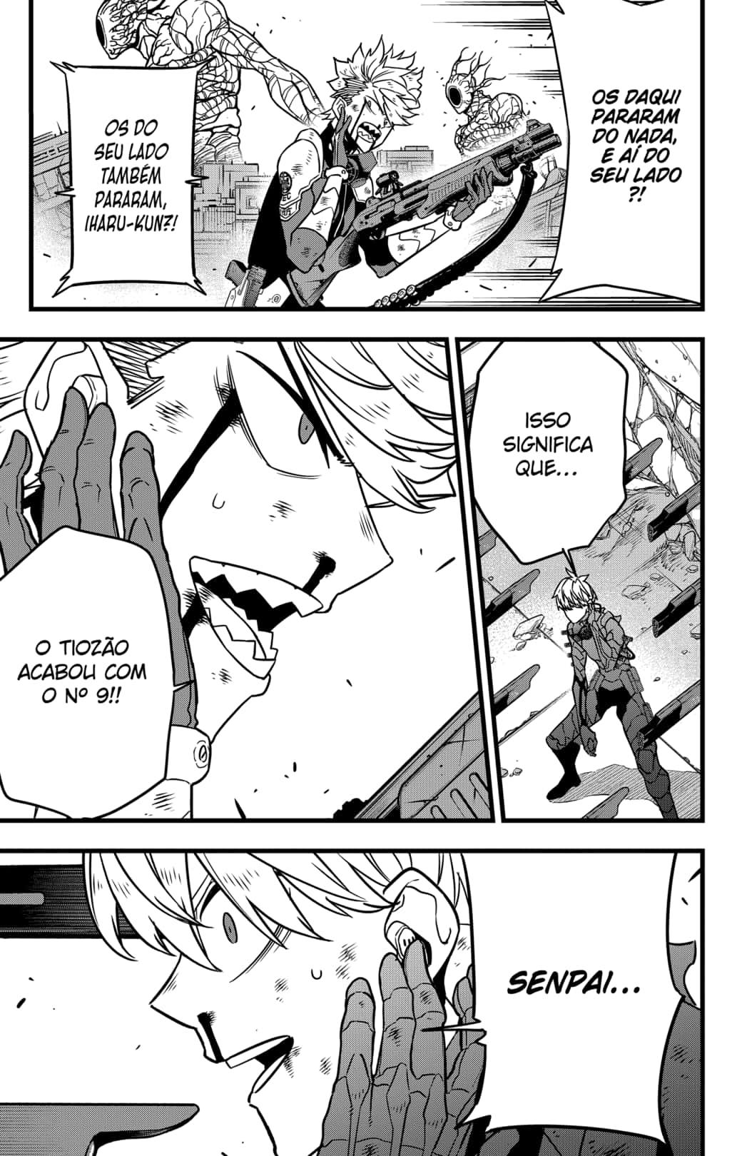 Read Kaiju No.8 PT-BR Manga Online