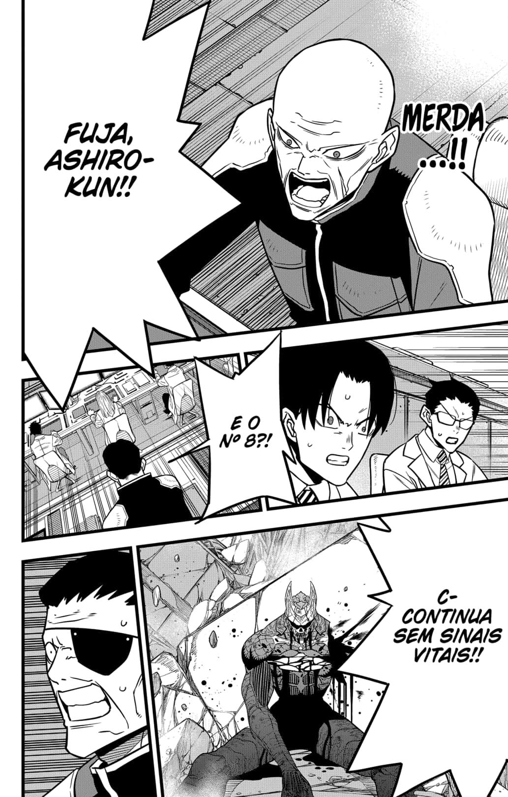 Read Kaiju No.8 PT-BR Manga Online