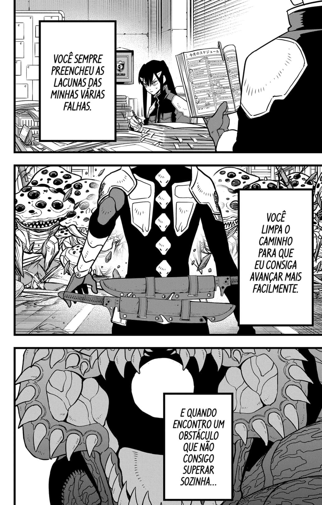 Read Kaiju No.8 PT-BR Manga Online