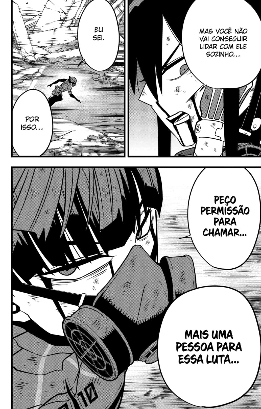 Read Kaiju No.8 PT-BR Manga Online