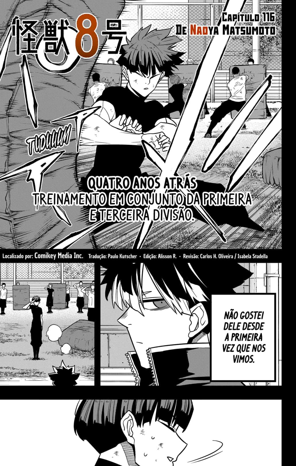 Read Kaiju No.8 PT-BR Manga Online