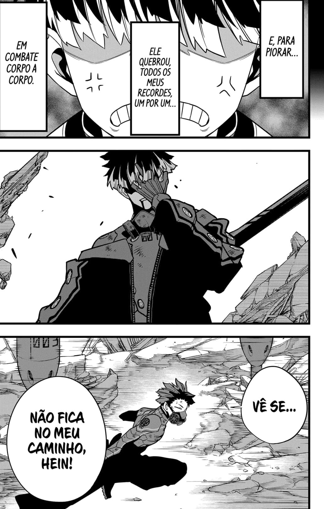 Read Kaiju No.8 PT-BR Manga Online