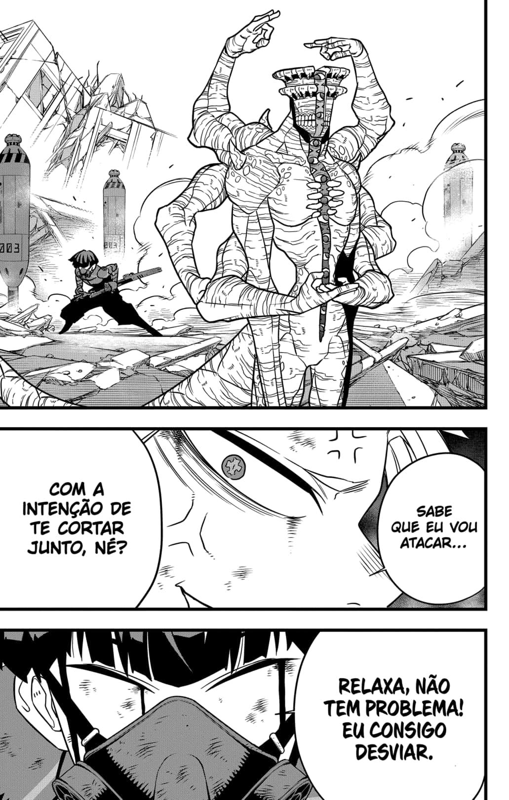 Read Kaiju No.8 PT-BR Manga Online