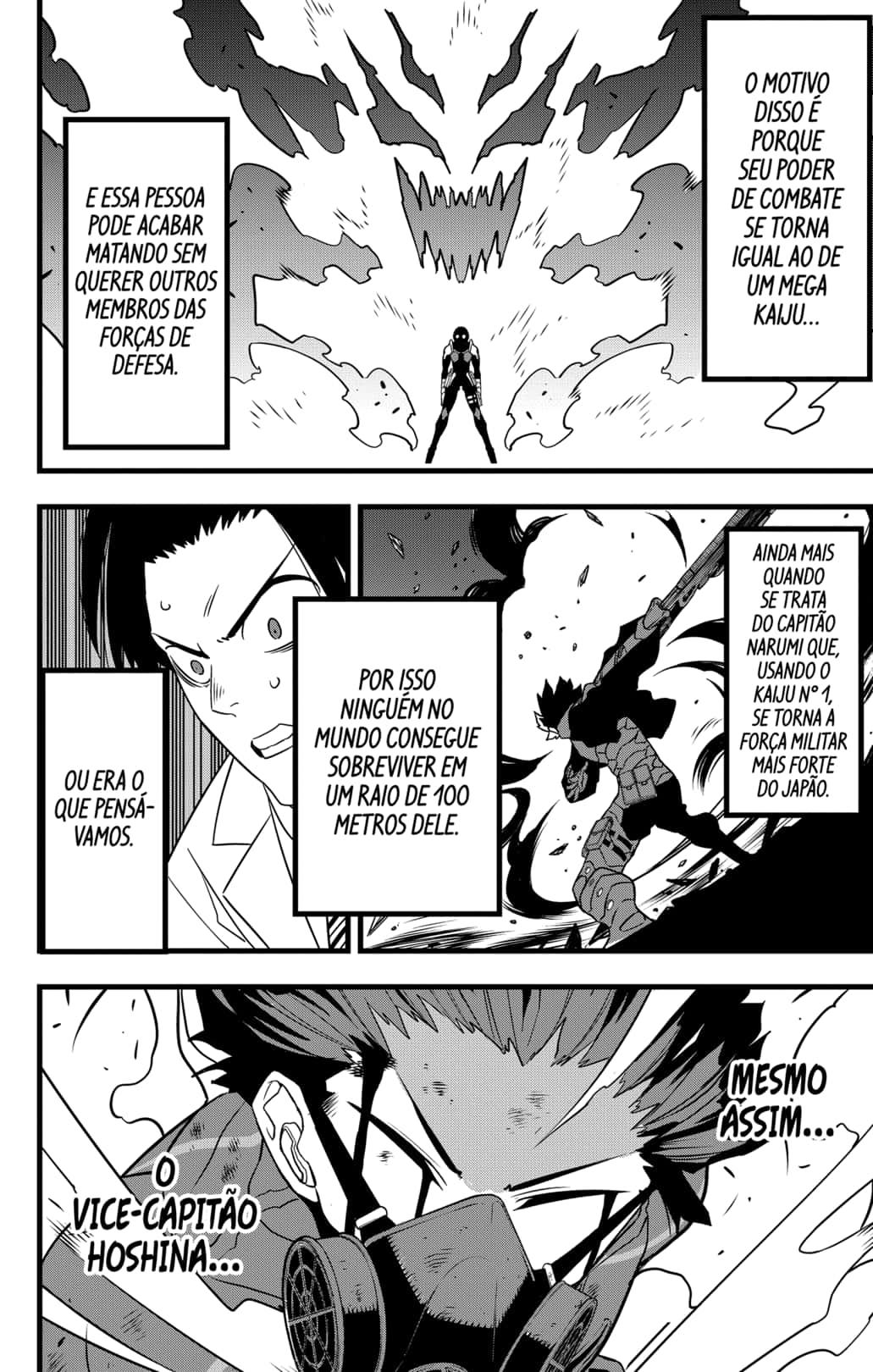 Read Kaiju No.8 PT-BR Manga Online