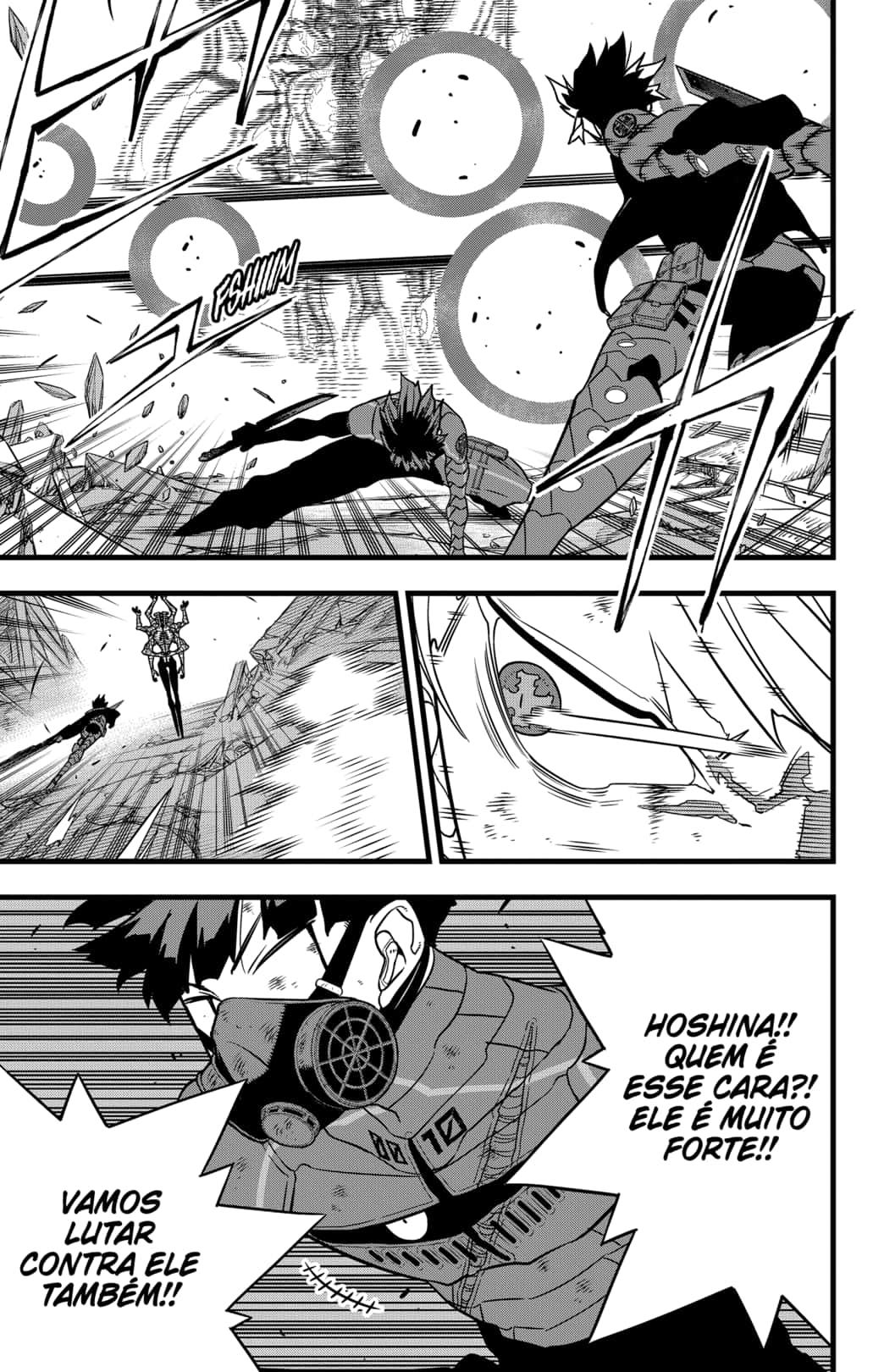 Read Kaiju No.8 PT-BR Manga Online
