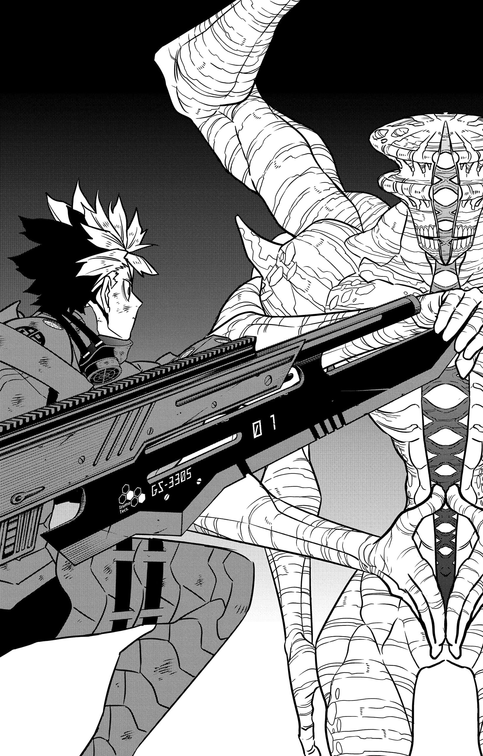 Read Kaiju No.8 PT-BR Manga Online