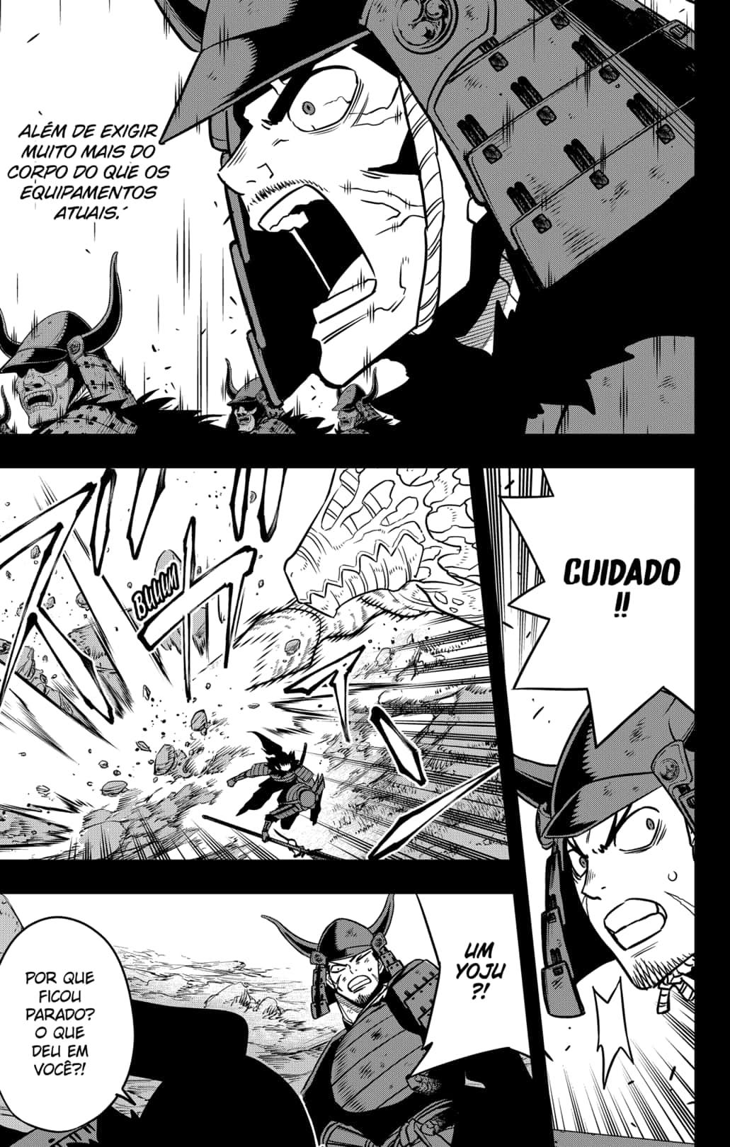 Read Kaiju No.8 PT-BR Manga Online