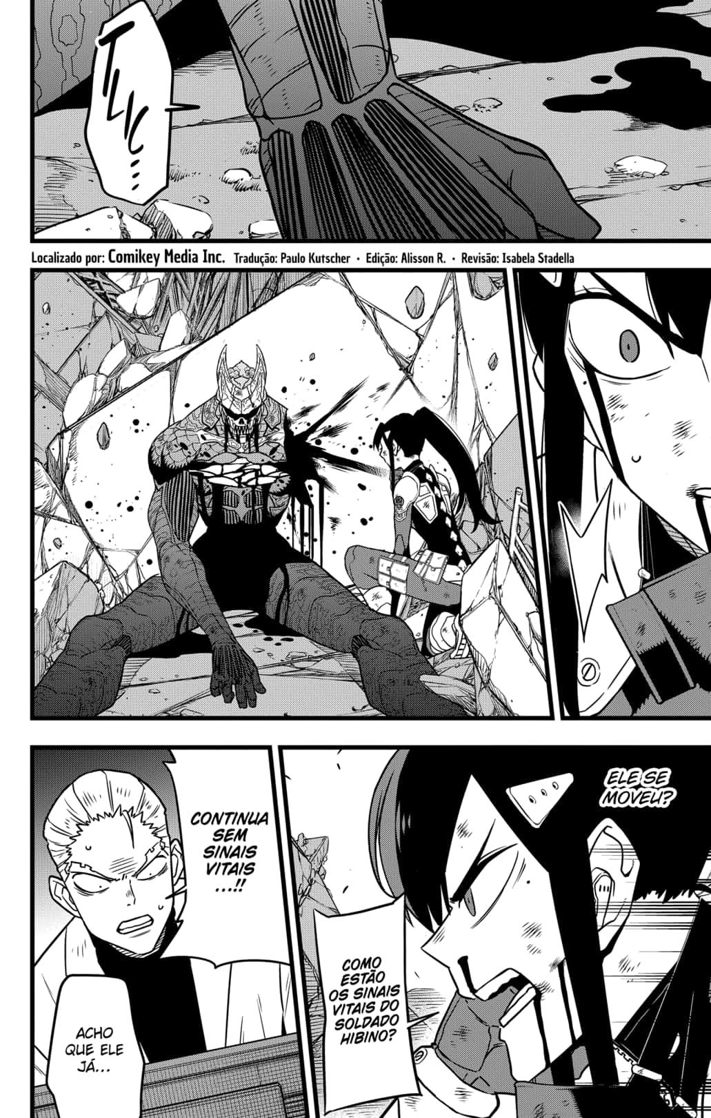 Read Kaiju No.8 PT-BR Manga Online