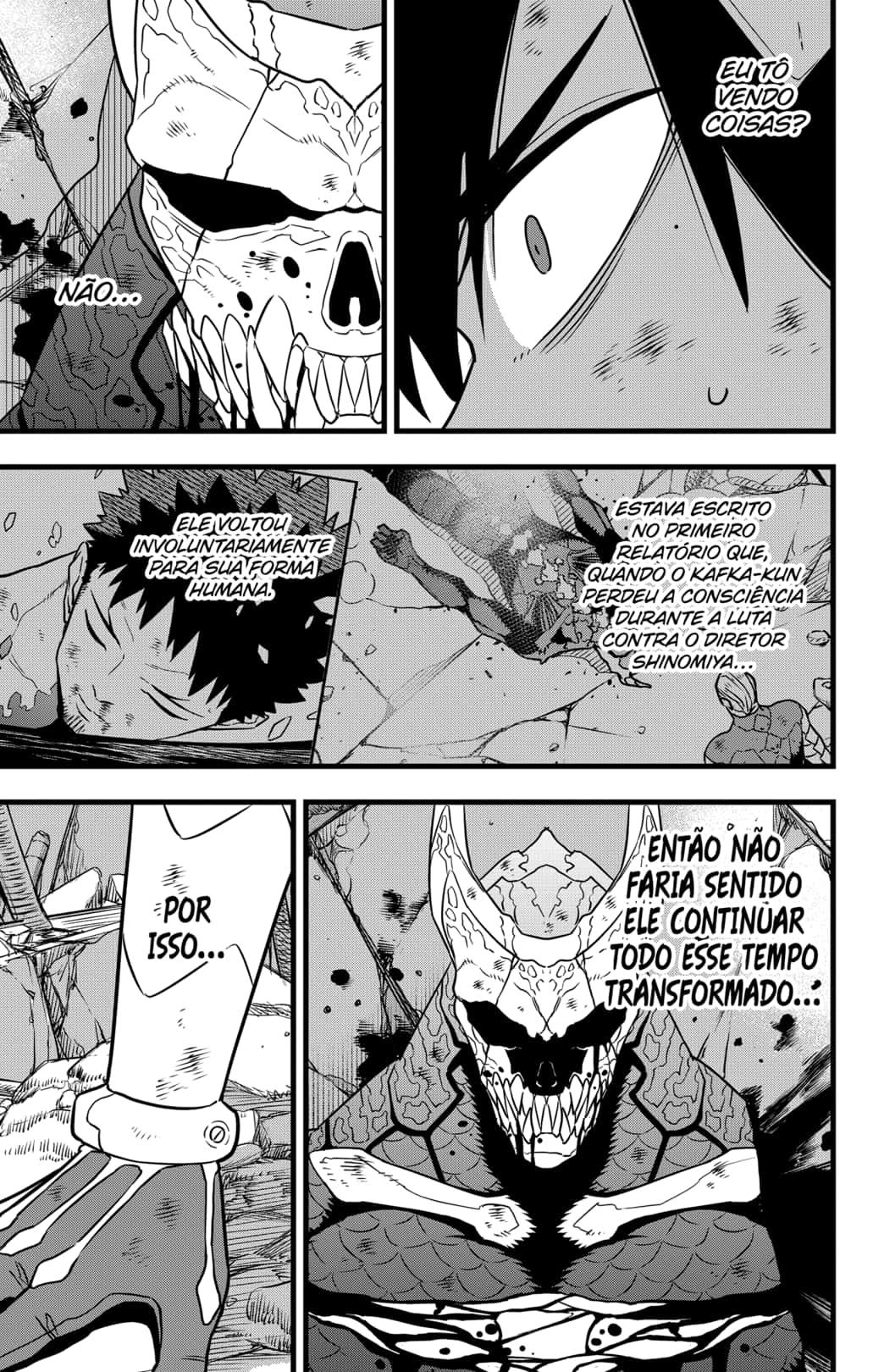 Read Kaiju No.8 PT-BR Manga Online