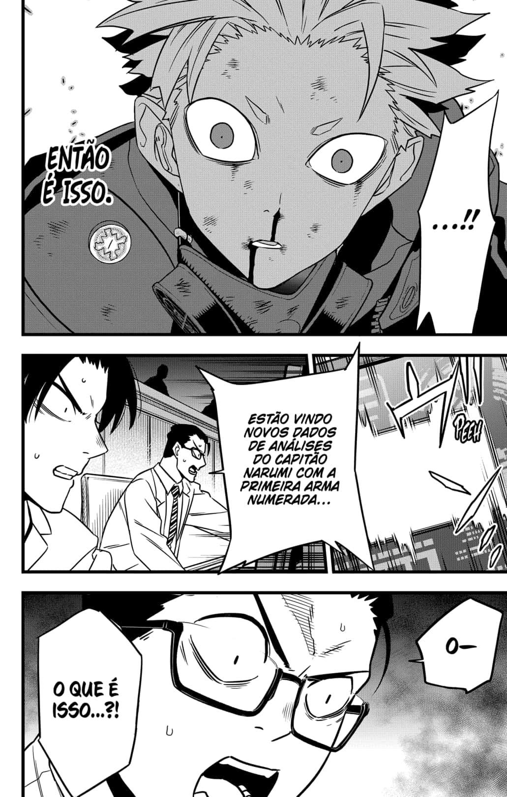 Read Kaiju No.8 PT-BR Manga Online