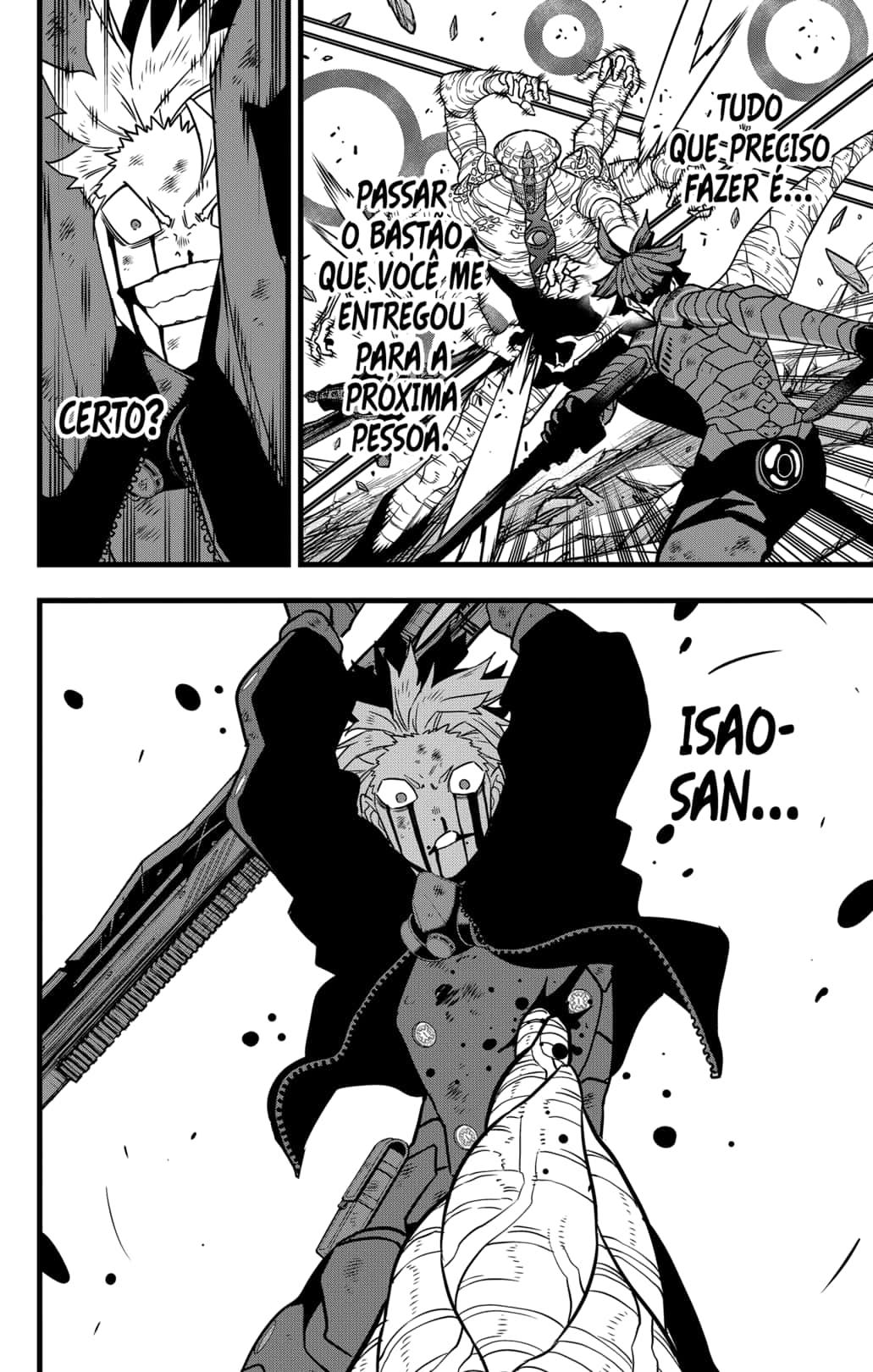 Read Kaiju No.8 PT-BR Manga Online