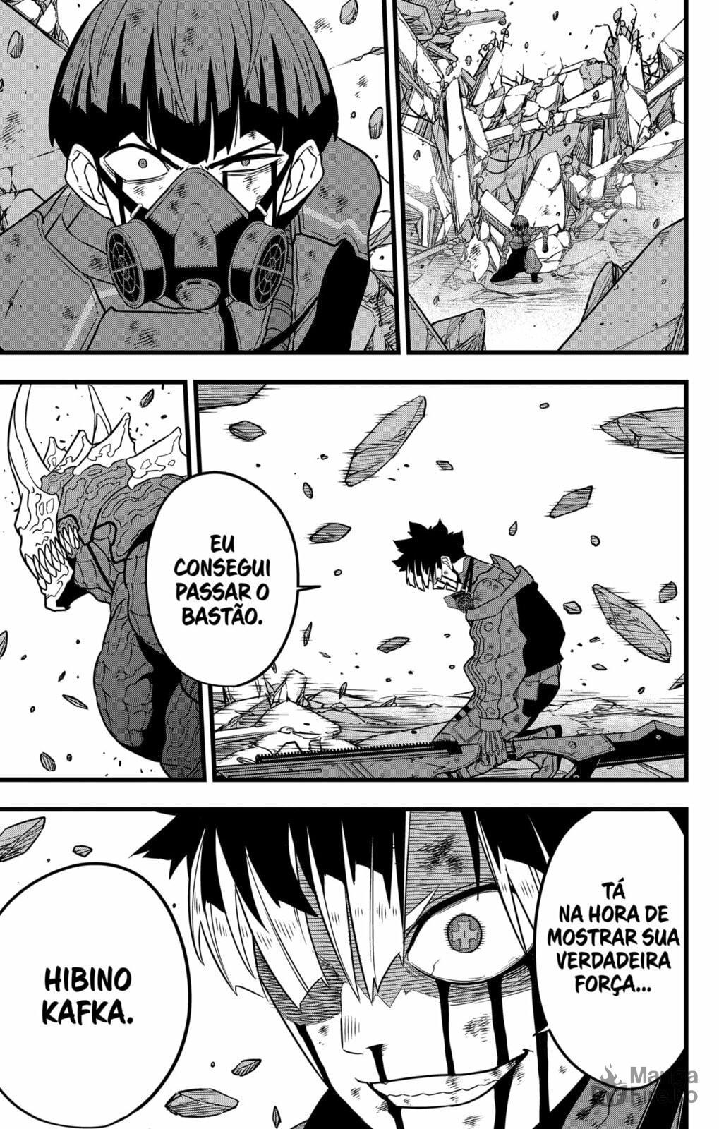 Read Kaiju No.8 PT-BR Manga Online