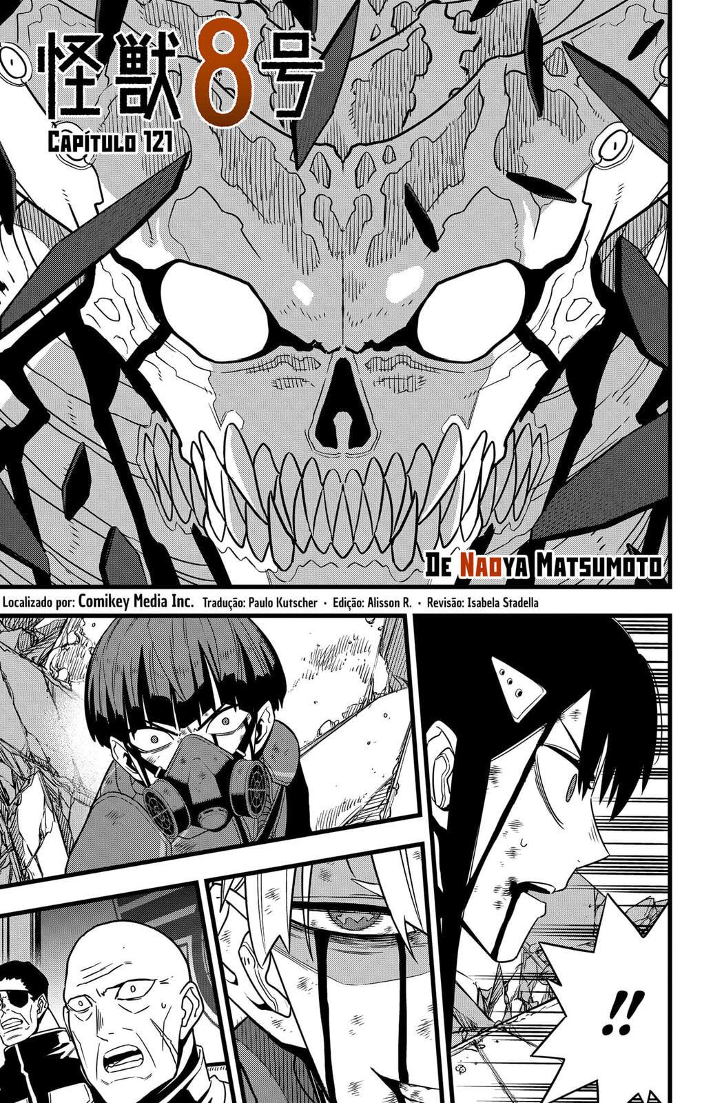 Read Kaiju No.8 PT-BR Manga Online