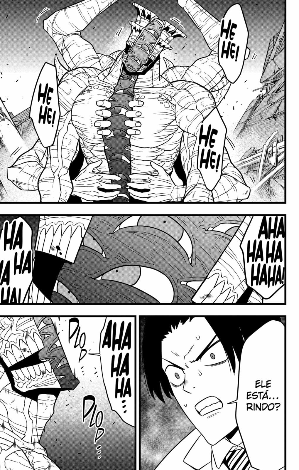 Read Kaiju No.8 PT-BR Manga Online