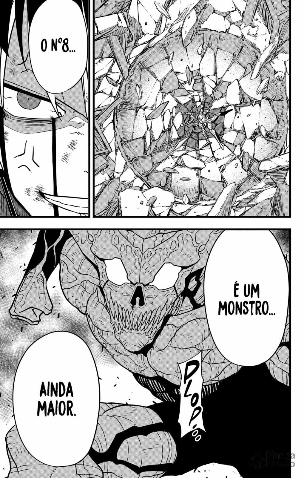 Read Kaiju No.8 PT-BR Manga Online