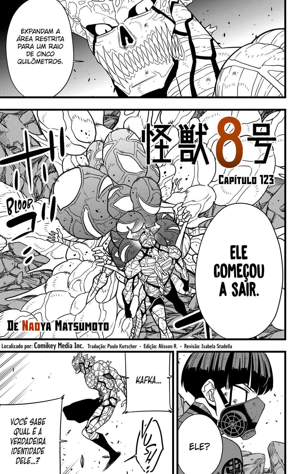 Read Kaiju No.8 PT-BR Manga Online