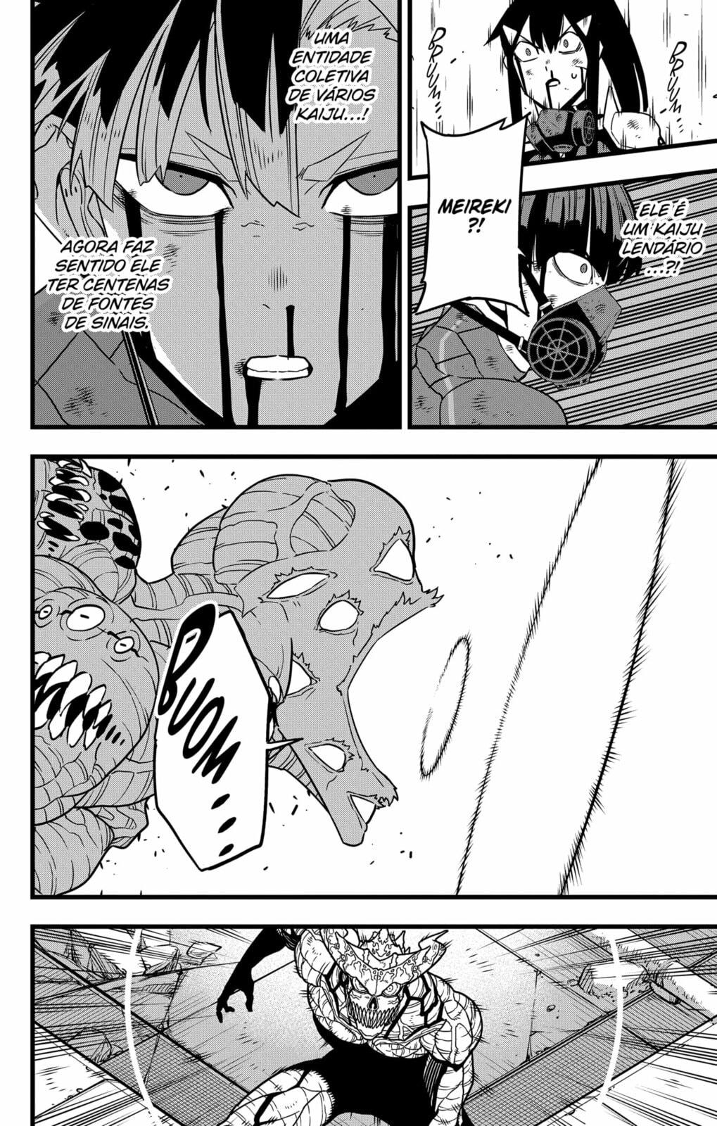 Read Kaiju No.8 PT-BR Manga Online