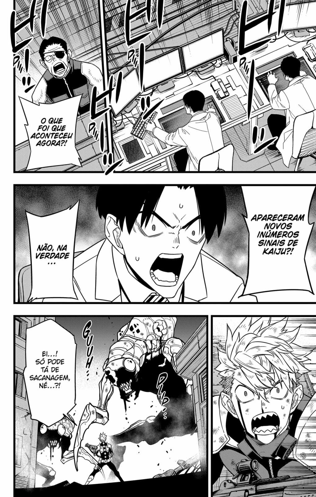 Read Kaiju No.8 PT-BR Manga Online