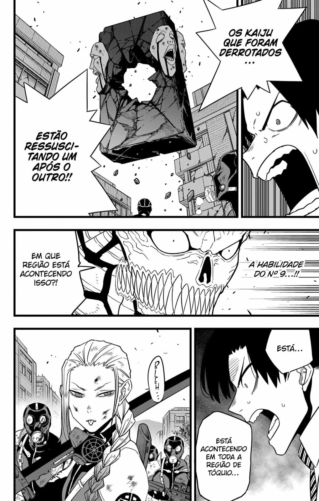 Read Kaiju No.8 PT-BR Manga Online