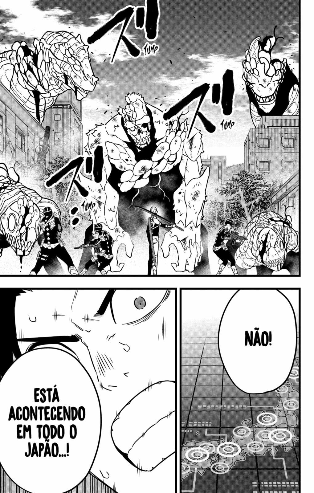 Read Kaiju No.8 PT-BR Manga Online