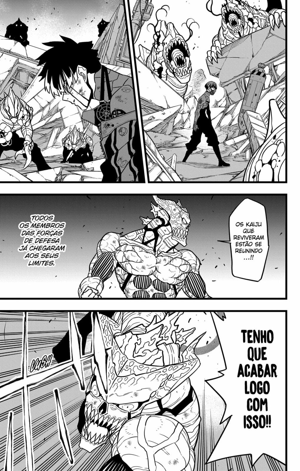 Read Kaiju No.8 PT-BR Manga Online
