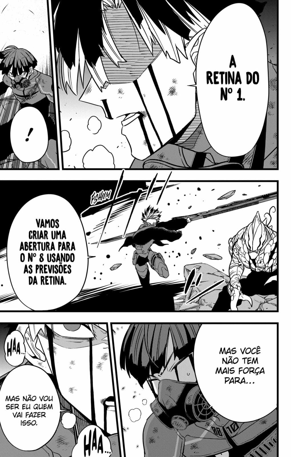 Read Kaiju No.8 PT-BR Manga Online
