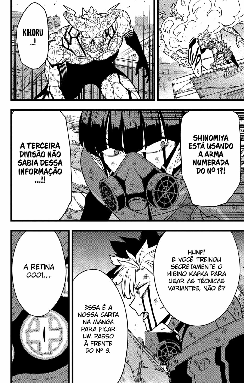 Read Kaiju No.8 PT-BR Manga Online