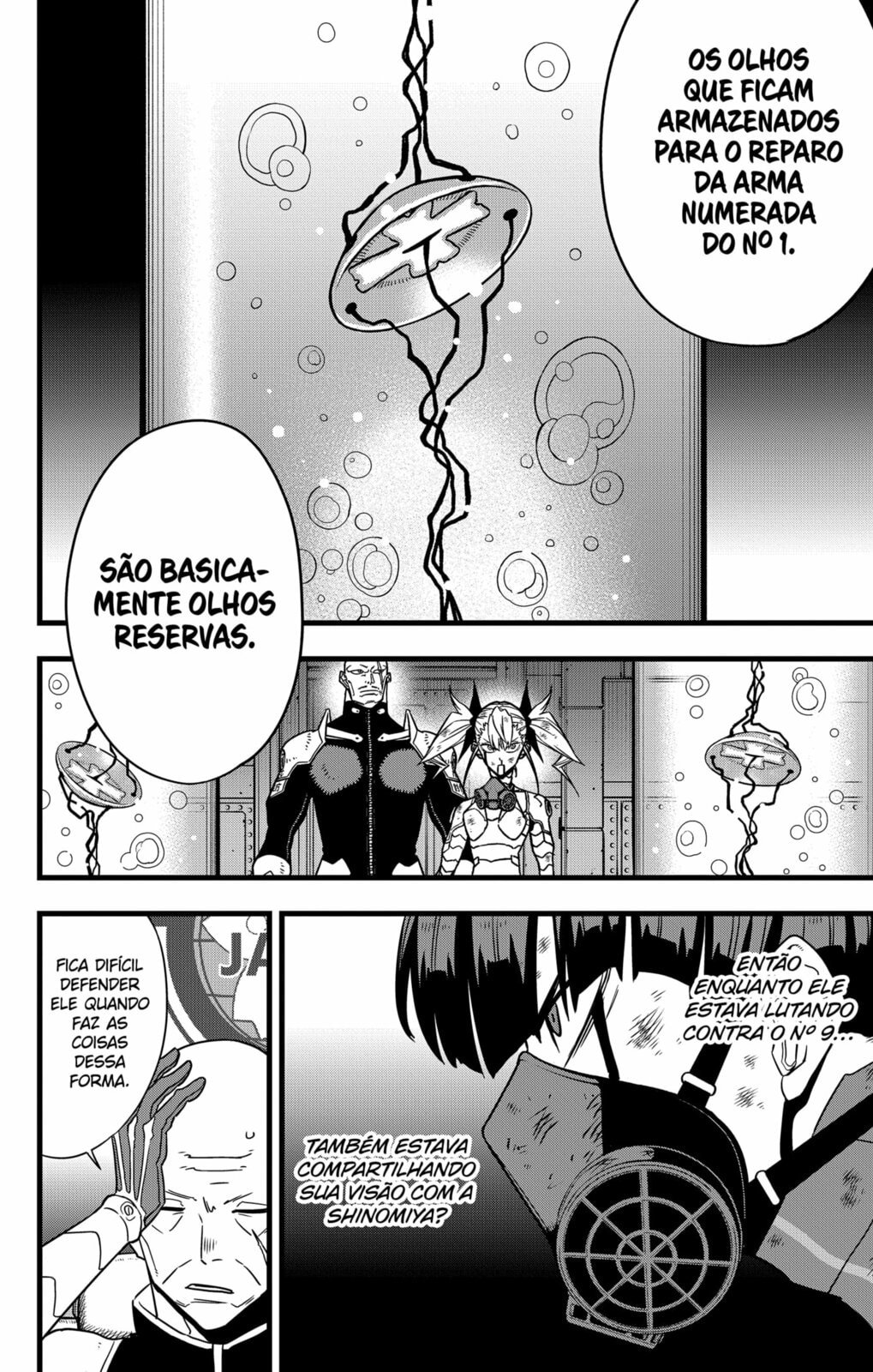 Read Kaiju No.8 PT-BR Manga Online