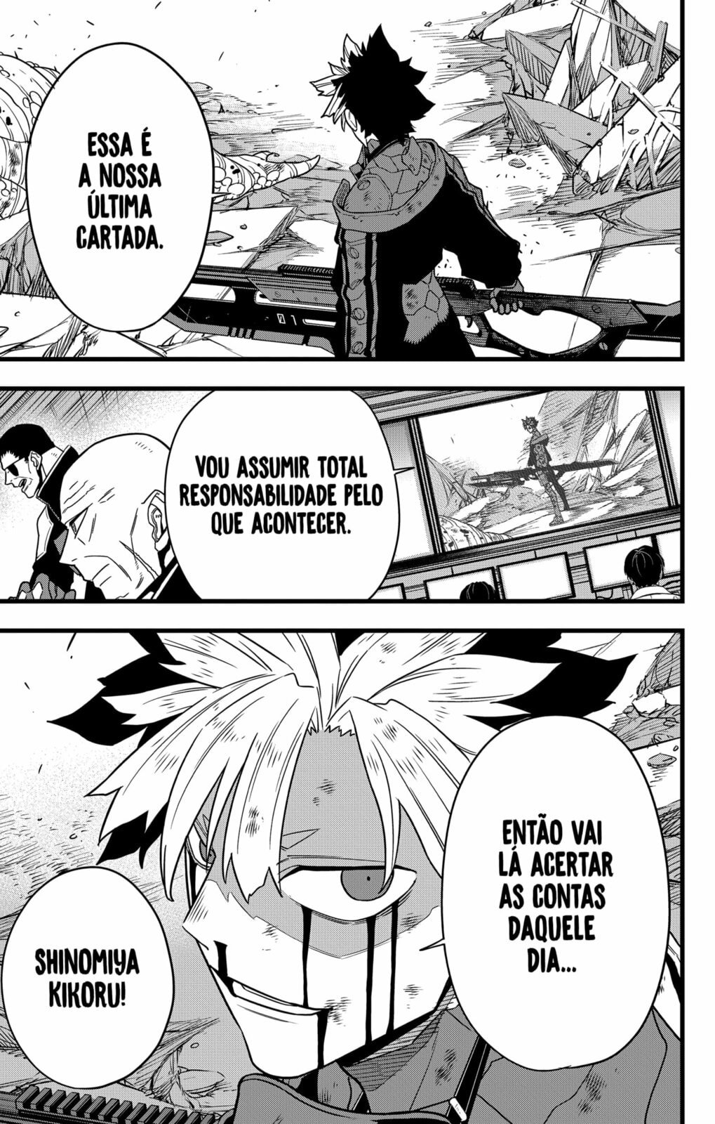 Read Kaiju No.8 PT-BR Manga Online