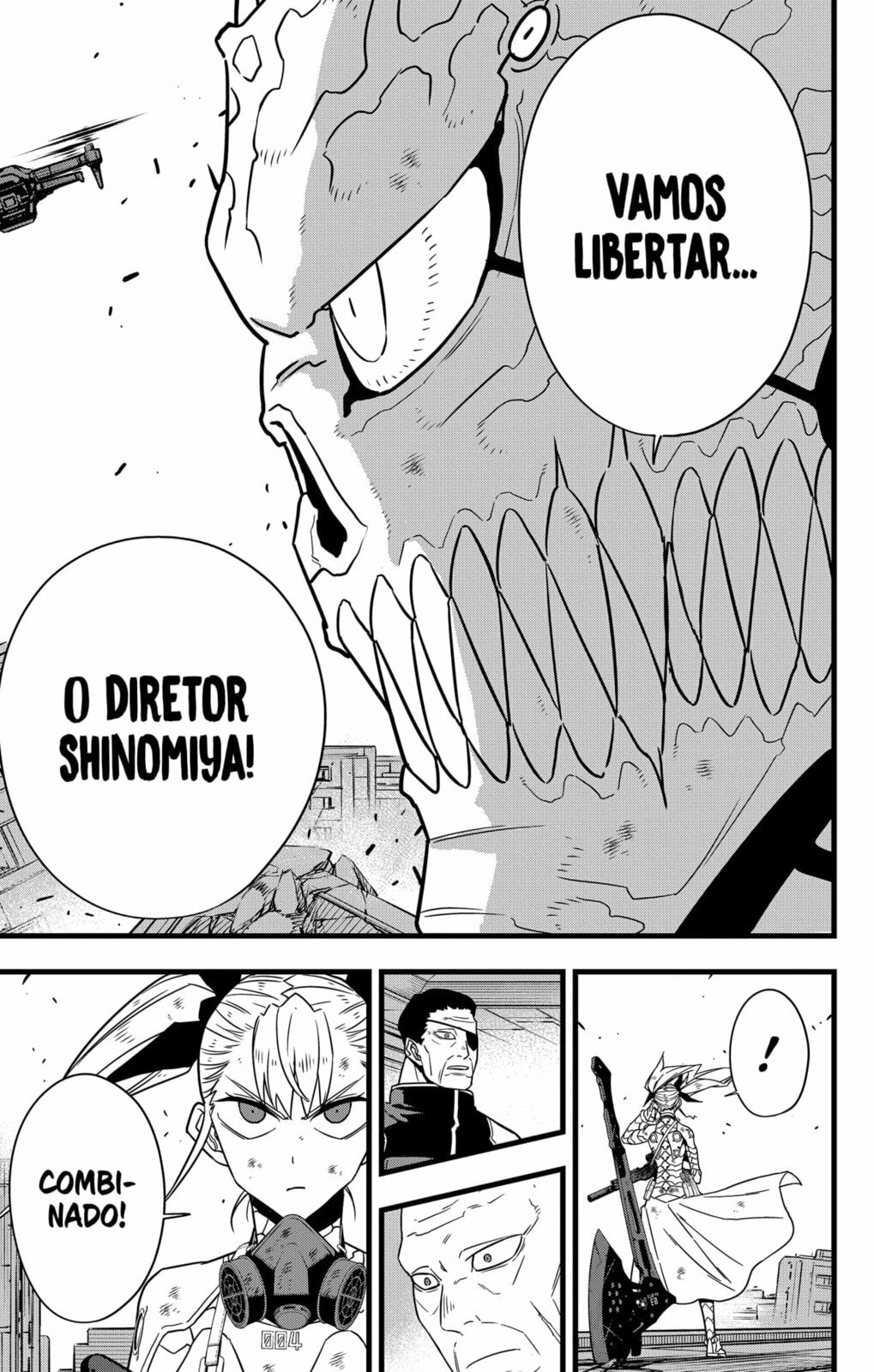Read Kaiju No.8 PT-BR Manga Online