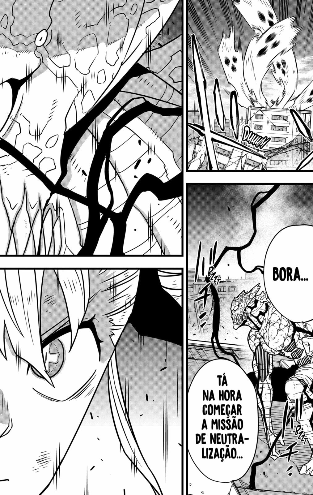 Read Kaiju No.8 PT-BR Manga Online