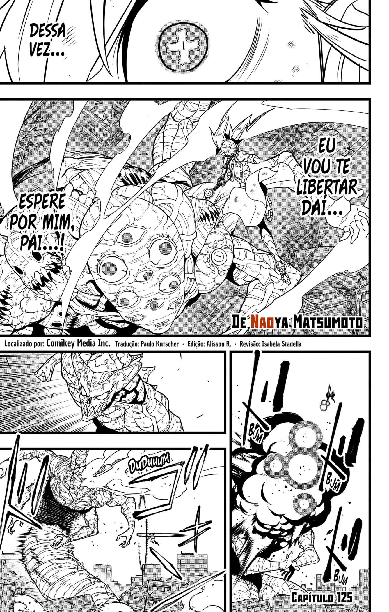 Read Kaiju No.8 PT-BR Manga Online
