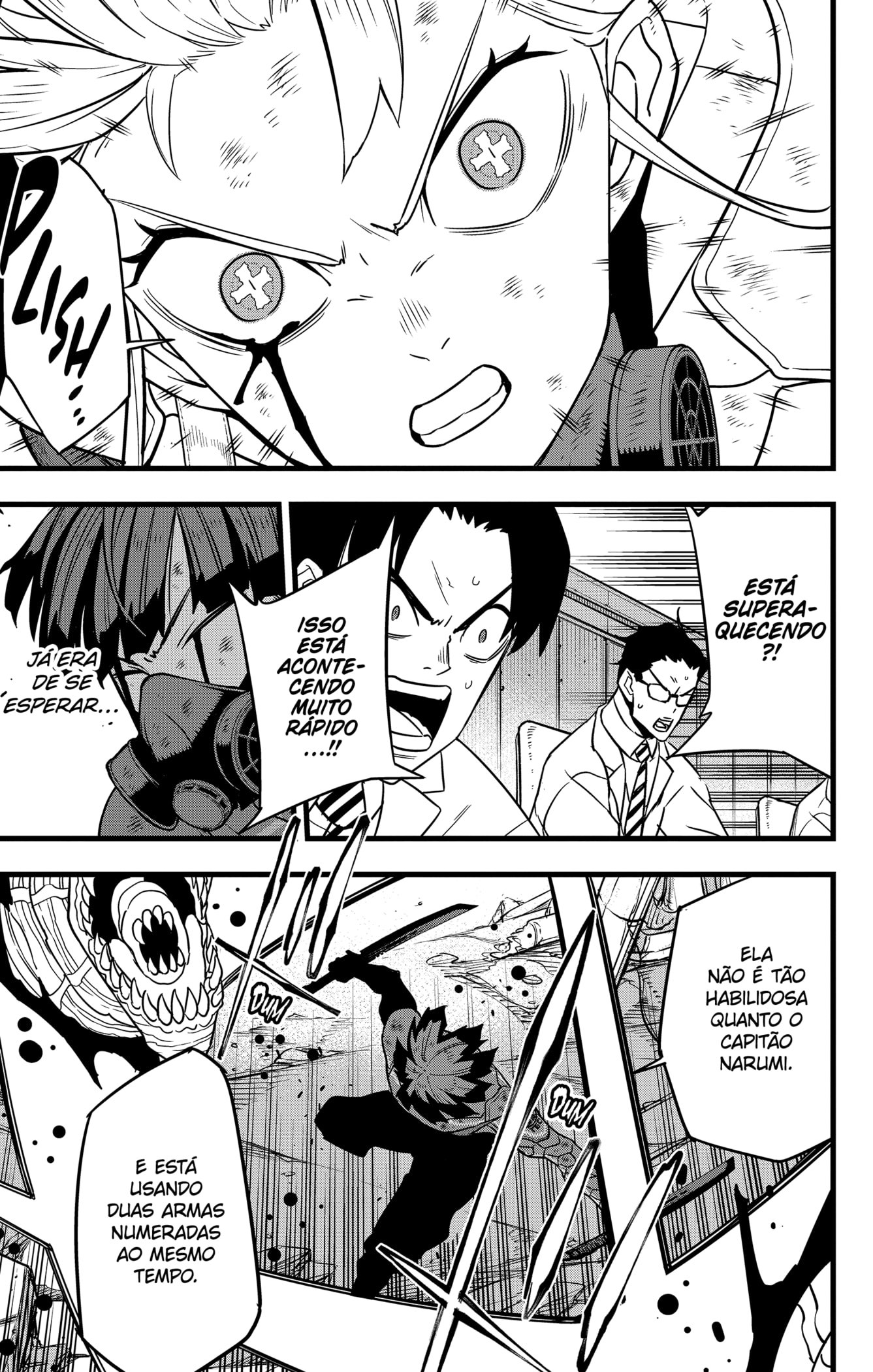 Read Kaiju No.8 PT-BR Manga Online