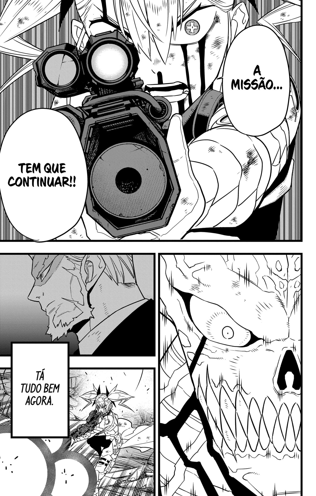 Read Kaiju No.8 PT-BR Manga Online