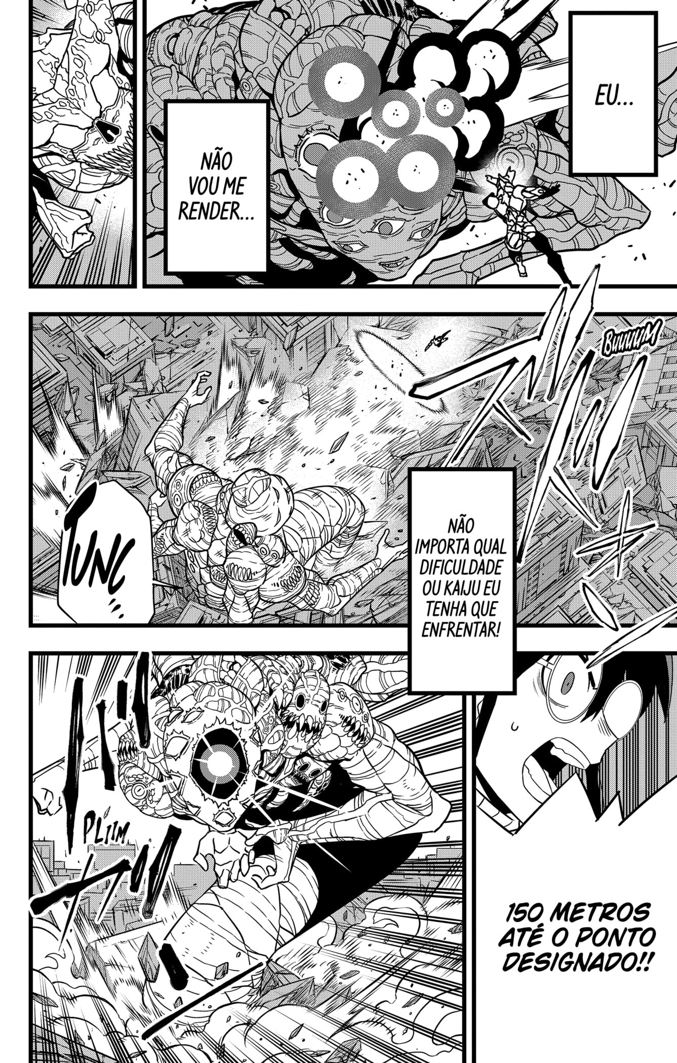 Read Kaiju No.8 PT-BR Manga Online