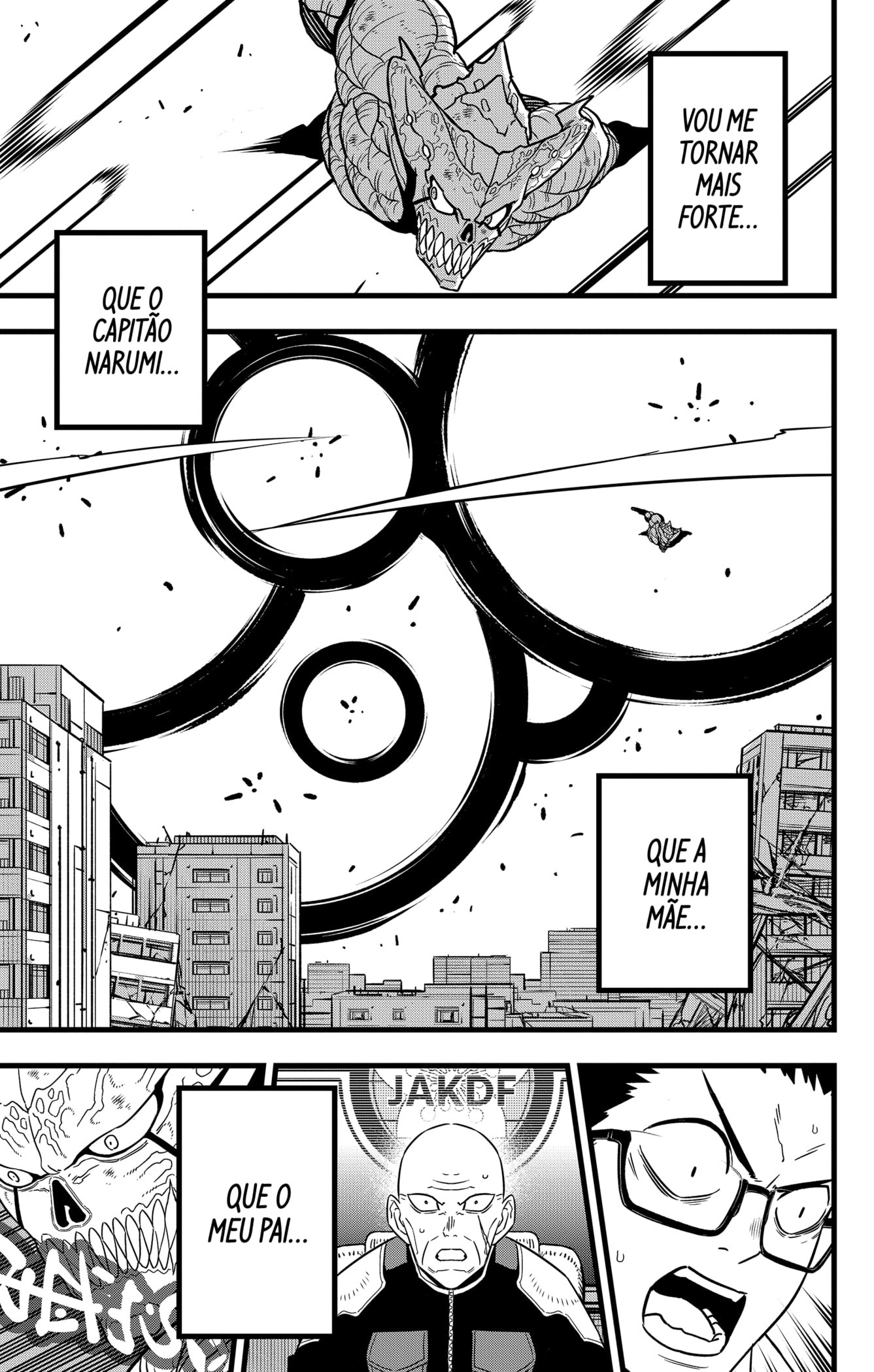 Read Kaiju No.8 PT-BR Manga Online