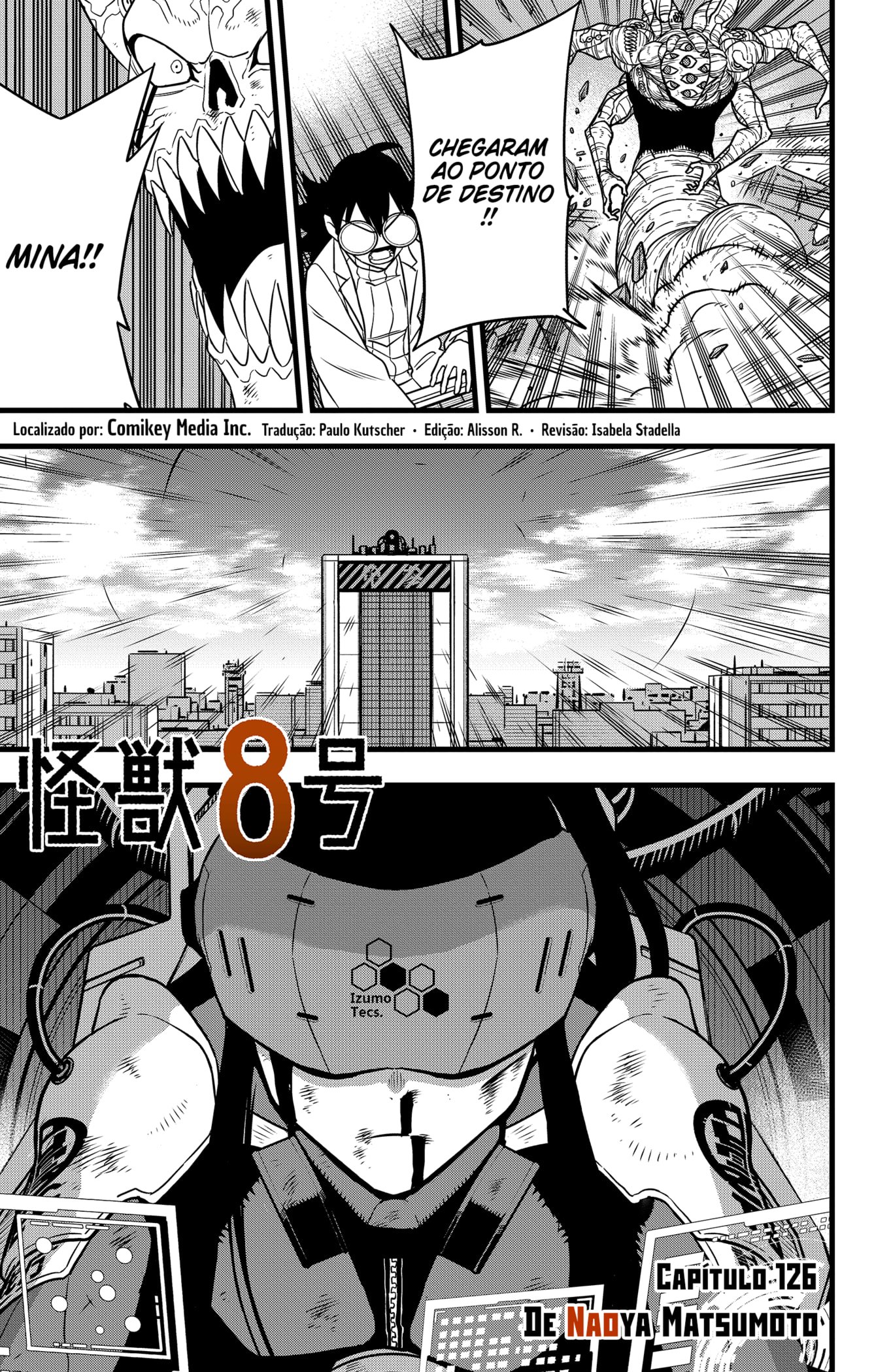 Read Kaiju No.8 PT-BR Manga Online