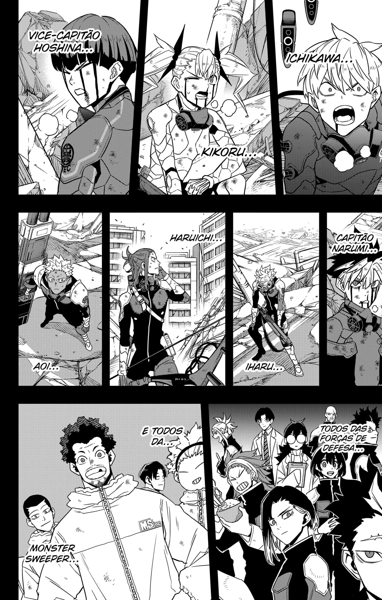 Read Kaiju No.8 PT-BR Manga Online