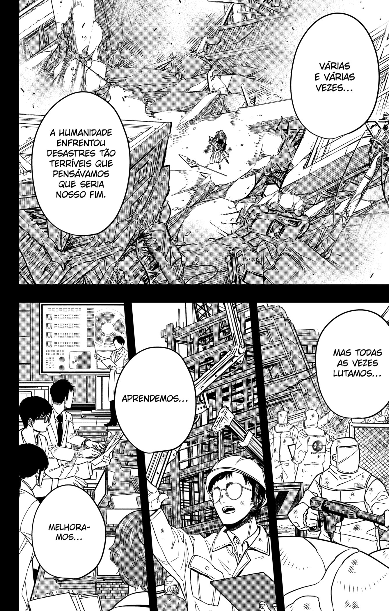 Read Kaiju No.8 PT-BR Manga Online
