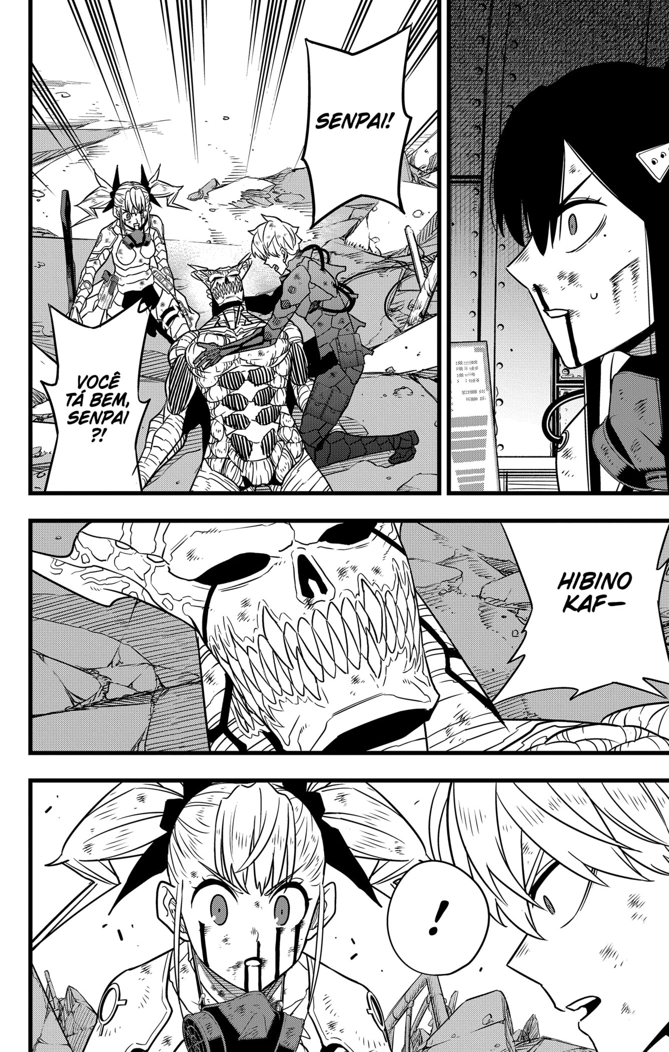 Read Kaiju No.8 PT-BR Manga Online
