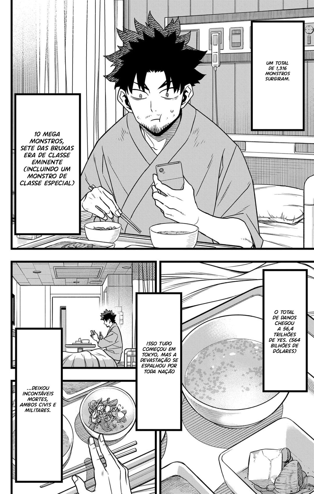 Read Kaiju No.8 PT-BR Manga Online