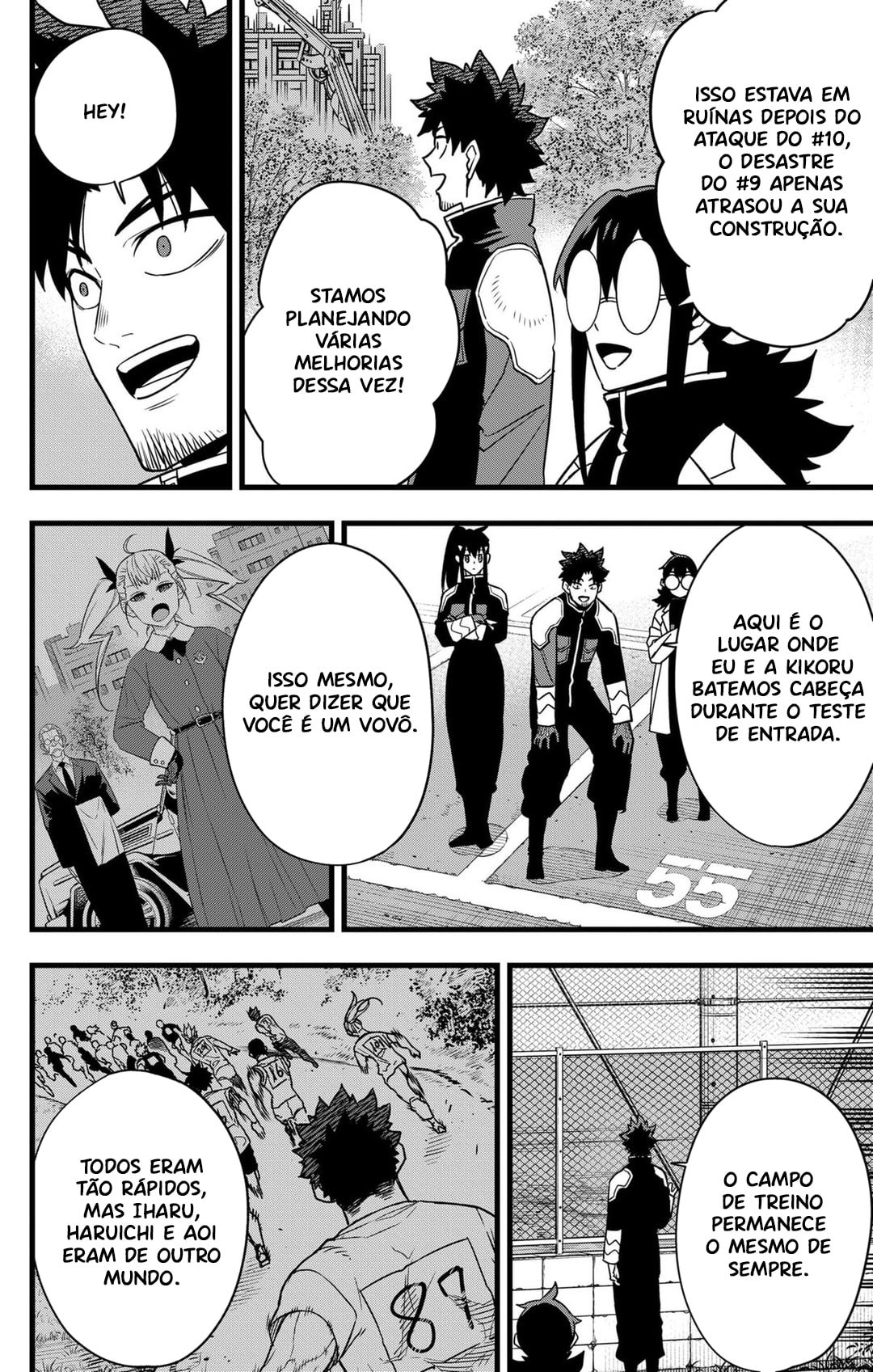 Read Kaiju No.8 PT-BR Manga Online