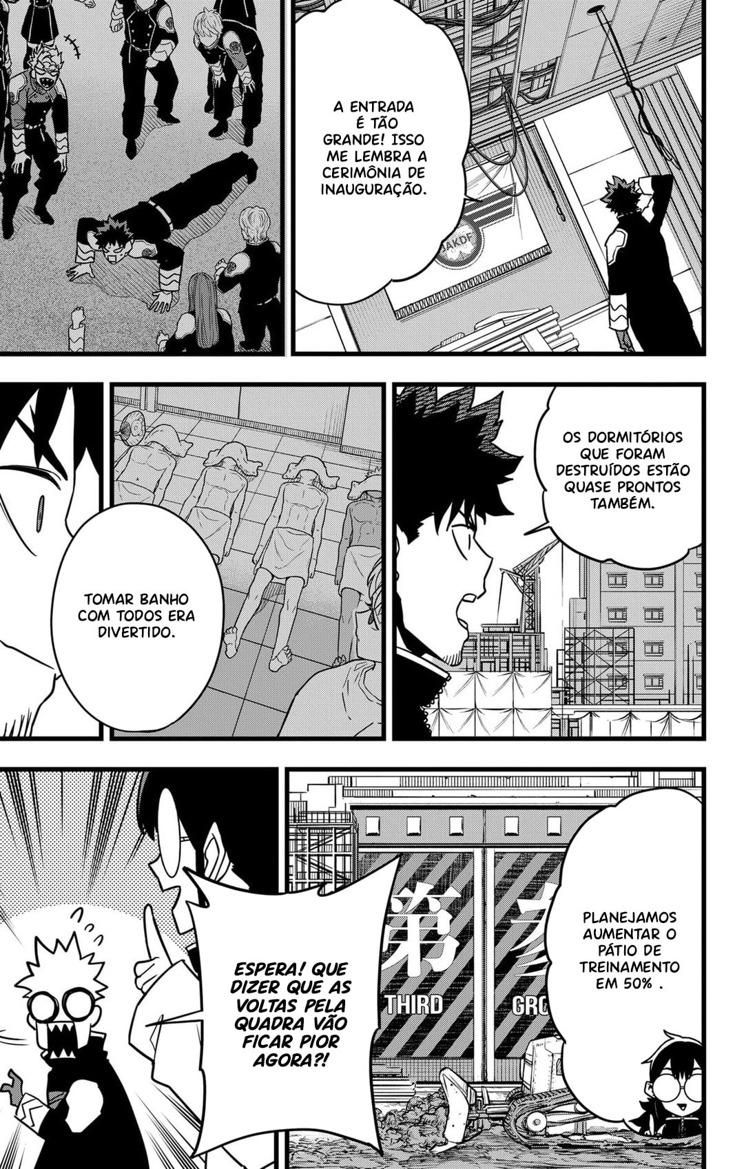 Read Kaiju No.8 PT-BR Manga Online