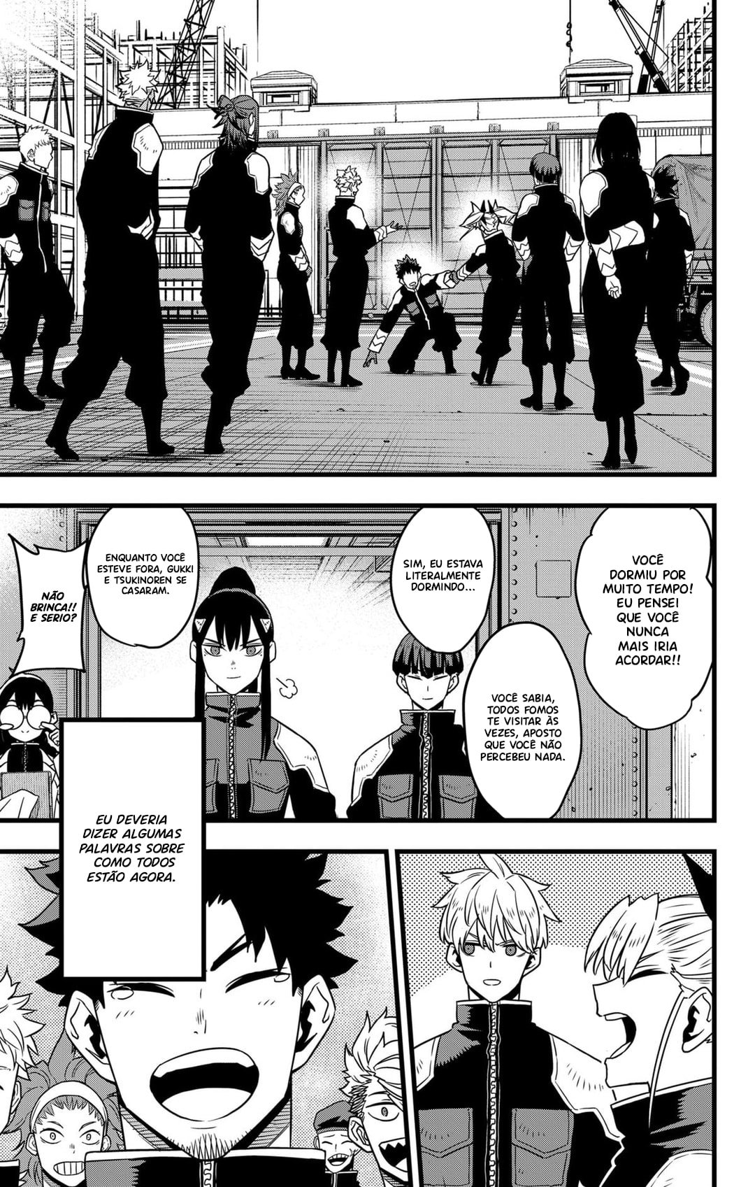 Read Kaiju No.8 PT-BR Manga Online