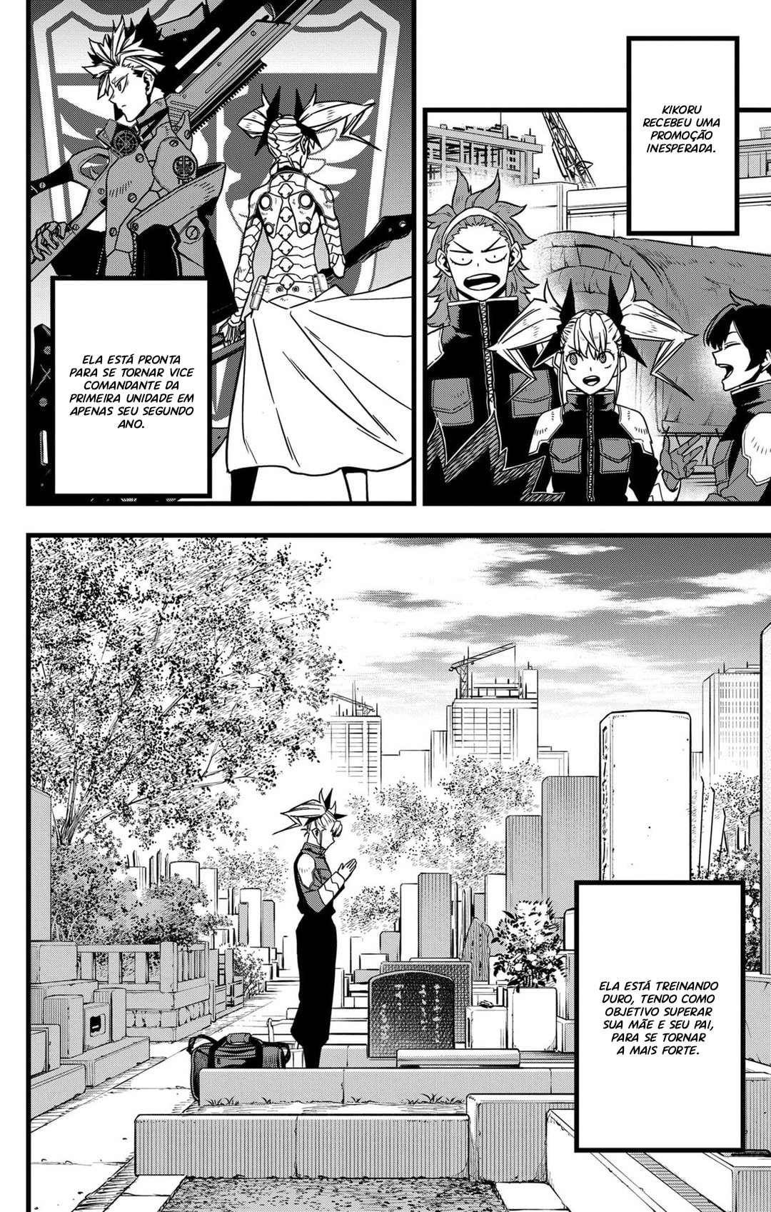 Read Kaiju No.8 PT-BR Manga Online
