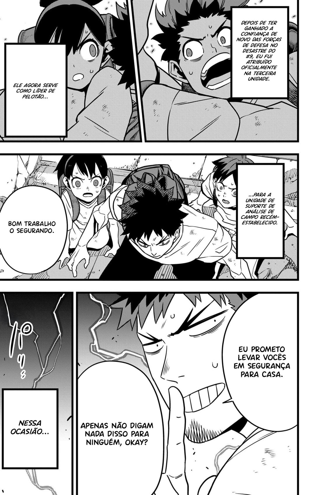 Read Kaiju No.8 PT-BR Manga Online